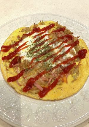 じゃがいもガレットのオープンオムレツ-レシピのメイン写真