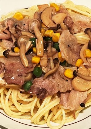 ちょっとリッチなきのこパスタ-レシピのメイン写真