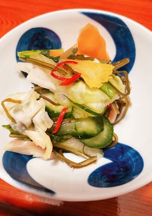 柚子香る！香味野菜の浅漬け-レシピのメイン写真