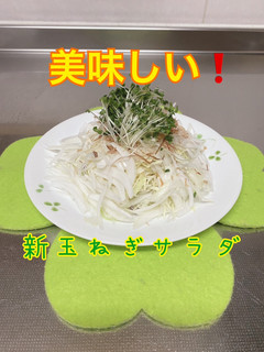 新玉ねぎのサラダ-レシピのメイン写真