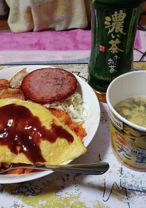 オムライスサラダ-レシピのメイン写真