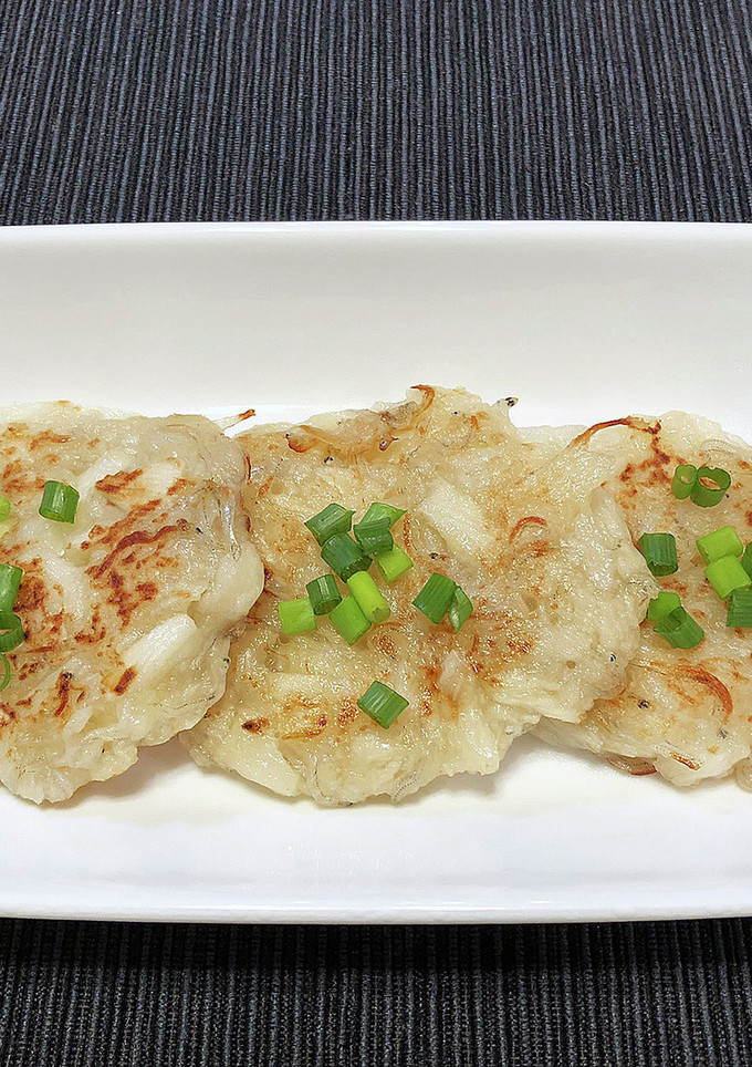 たたき山芋の落とし焼き-レシピのメイン写真