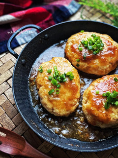 鶏ひき肉と豆腐のヘルシー節約ハンバーグ-レシピのメイン写真