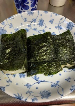 お餅柔らか！チーズ入り磯部巻き　-レシピのメイン写真