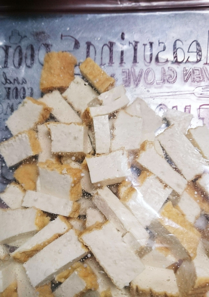 厚揚げは、冷凍してます。-レシピのメイン写真