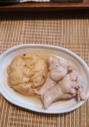 がんもと手羽元の煮込み-レシピのメイン写真