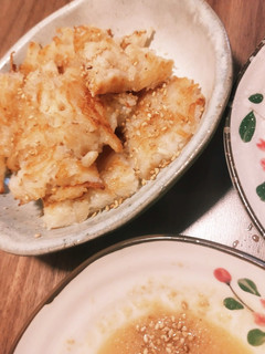 波里チヂミ粉 味噌の和風白チヂミ-レシピのメイン写真