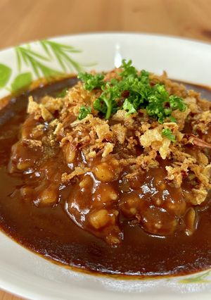 レトルトカレー★フライドオニオン&クミン-レシピのメイン写真