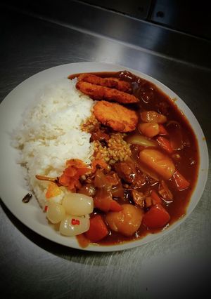 豚ハラミの辛口カレー❨(@≧↺≦@)❩ノ-レシピのメイン写真