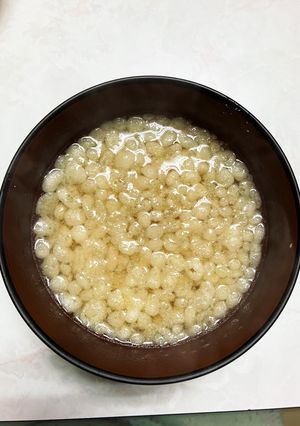 舞茸と天かすの味噌汁-レシピのメイン写真
