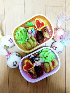 お弁当 双子 記録用 ♫♩-レシピのメイン写真