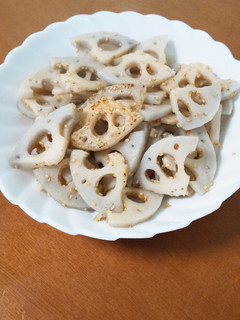 白だしで!れんこんのきんぴら-レシピのメイン写真