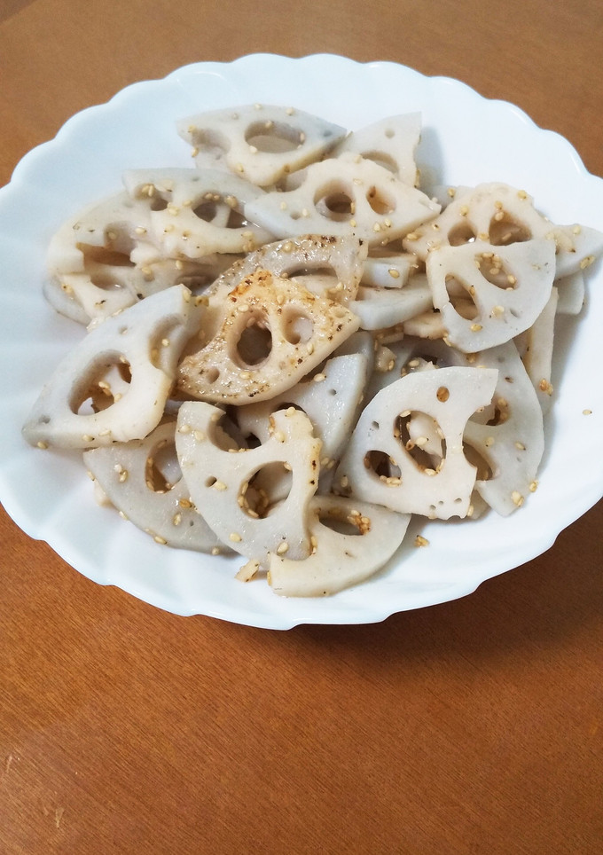 白だしで！れんこんのきんぴら-レシピのメイン写真