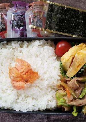 野菜炒め弁当(3.1)-レシピのメイン写真