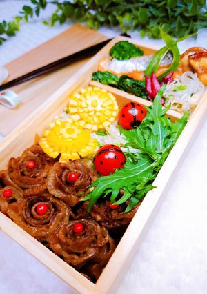 女子学生のお弁当(2023.3.1)-レシピのメイン写真