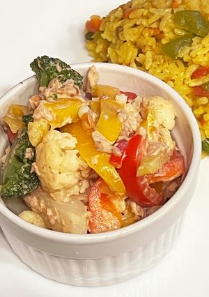ツナと緑黄色野菜のポテトサラダ-レシピのメイン写真