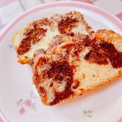 รูปของ 【米粉で♪】マーブルケーキ