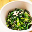 常備菜♪ほうれん草とツナの塩昆布和え