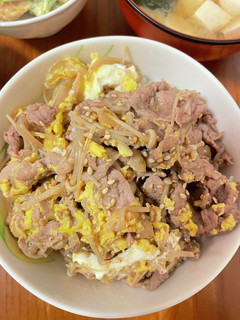 牛しゃぶ丼-レシピのメイン写真