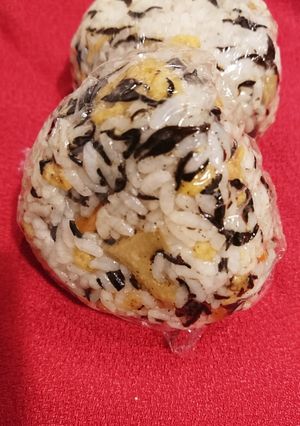 味噌ひじき煮のお結び-レシピのメイン写真