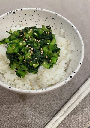 子供が大好き♡炒めるだけの菜飯風ふりかけ-レシピのメイン写真