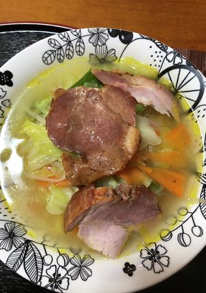 野菜焼豚たっぷりラーメン-レシピのメイン写真