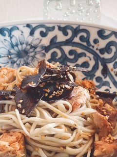 お手軽ランチ★即席サバ缶洋風そば-レシピのメイン写真