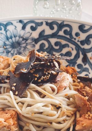 お手軽ランチ★即席サバ缶洋風そば-レシピのメイン写真