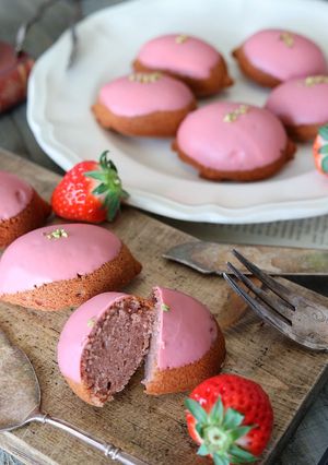 米粉で作る♪ふんわりしっとりいちごケーキ-レシピのメイン写真