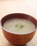 大葉ドレッシングで作るレンコンスープ
