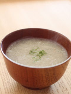 大葉ドレッシングで作るレンコンスープ-レシピのメイン写真