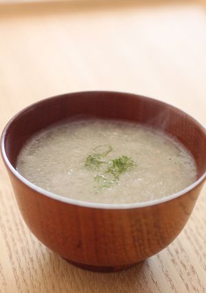大葉ドレッシングで作るレンコンスープ-レシピのメイン写真