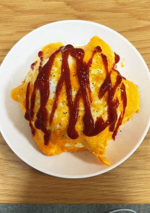 簡単オムライス~きんかん入り~-レシピのメイン写真
