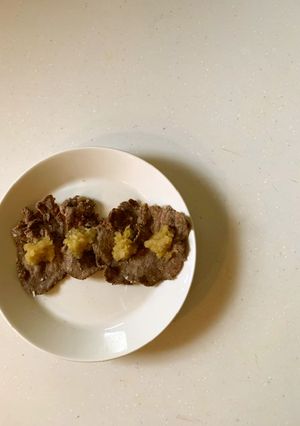 牛タンのレモンおろしのせ-レシピのメイン写真