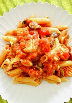 イカのトマトソースペンネ塩こうじ風味-レシピのメイン写真