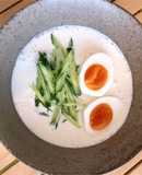 豆腐と豆乳のライスパスタでコングクス