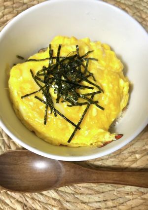 納豆オムレツ丼-レシピのメイン写真