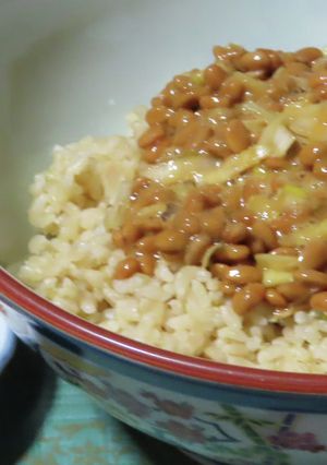 最強パワー飯☆発芽米１００％の納豆ご飯-レシピのメイン写真