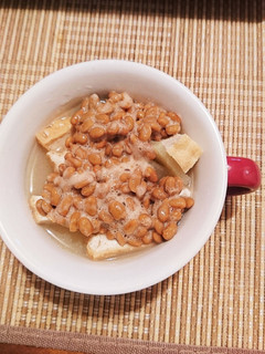 納豆のお味噌汁〜-レシピのメイン写真