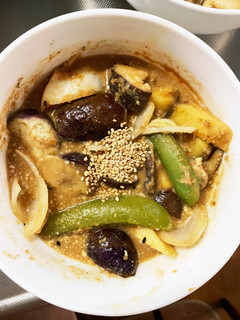 根菜茄子きな粉さっぱりピリ辛味野菜炒め風-レシピのメイン写真