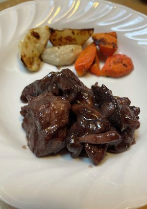 豚バラのワイン煮込み（だれうまアレンジ）-レシピのメイン写真