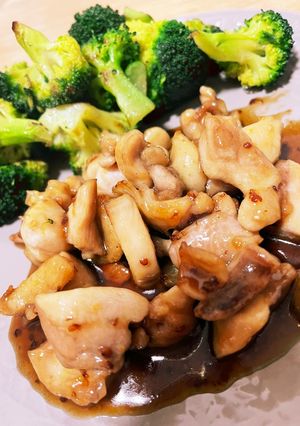 ハニーマスタードチキン-レシピのメイン写真