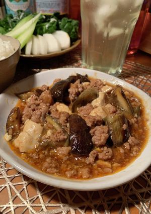 麻婆豆腐茄子✨ちょっと辛め❕-レシピのメイン写真