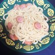 うどんペペロンチーノ•洗い物増やさず簡単