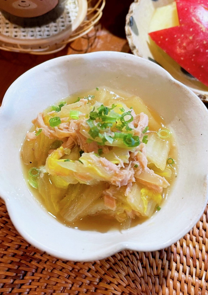白菜とツナの旨煮♩-レシピのメイン写真