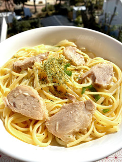 ラーメンじゃないよ!チャーシューパスタ-レシピのメイン写真