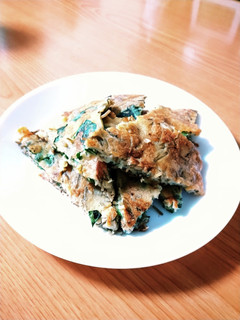 きんぴらごぼう和チヂミ-レシピのメイン写真