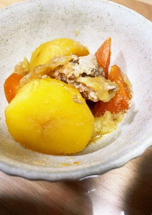 圧力鍋で☆簡単肉じゃが☆私の覚え書き-レシピのメイン写真