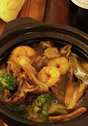 ミニ土鍋deアンチョビ缶詰アヒージョ-レシピのメイン写真