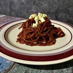 รูปของ 暗殺者のクリームチーズパスタ